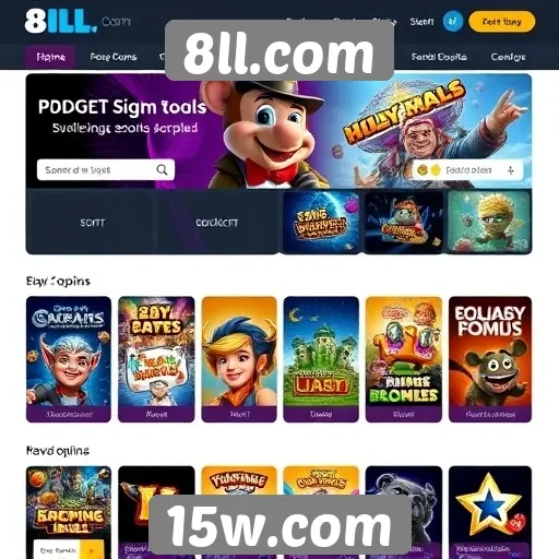 O crescimento do site 8ll.com no mercado de jogos